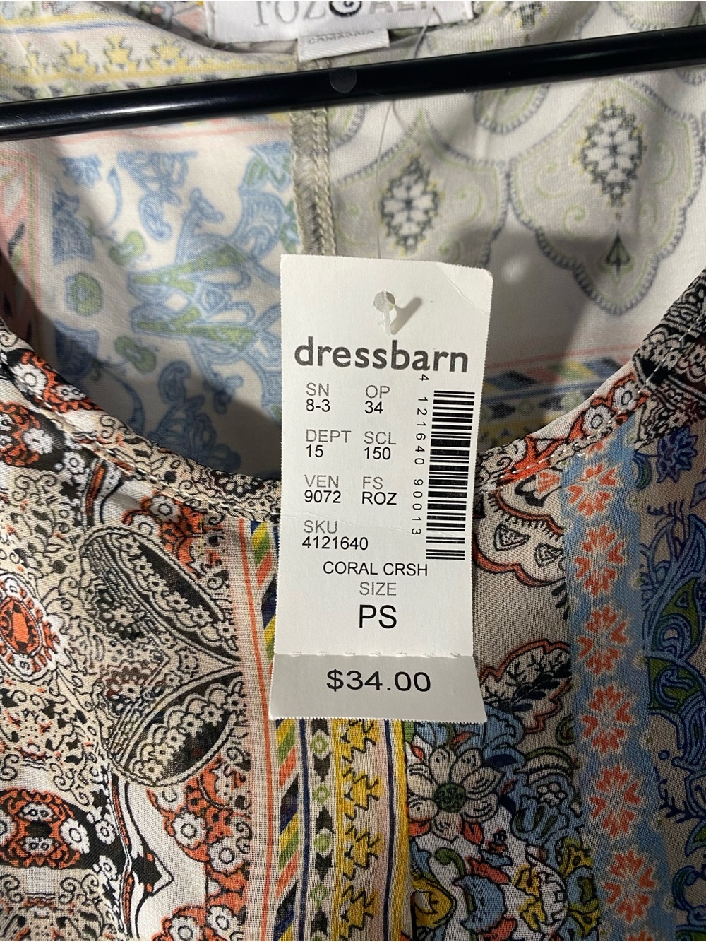 4/$16 Roz & Ali Top - Picture 4 of 5